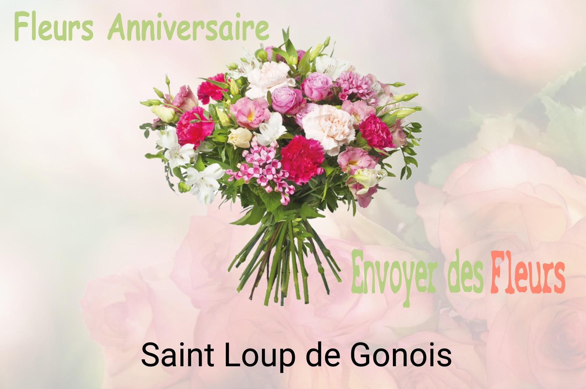 Bouquet de fleurs d’anniversaire livré à Saint-Loup-de-Gonois