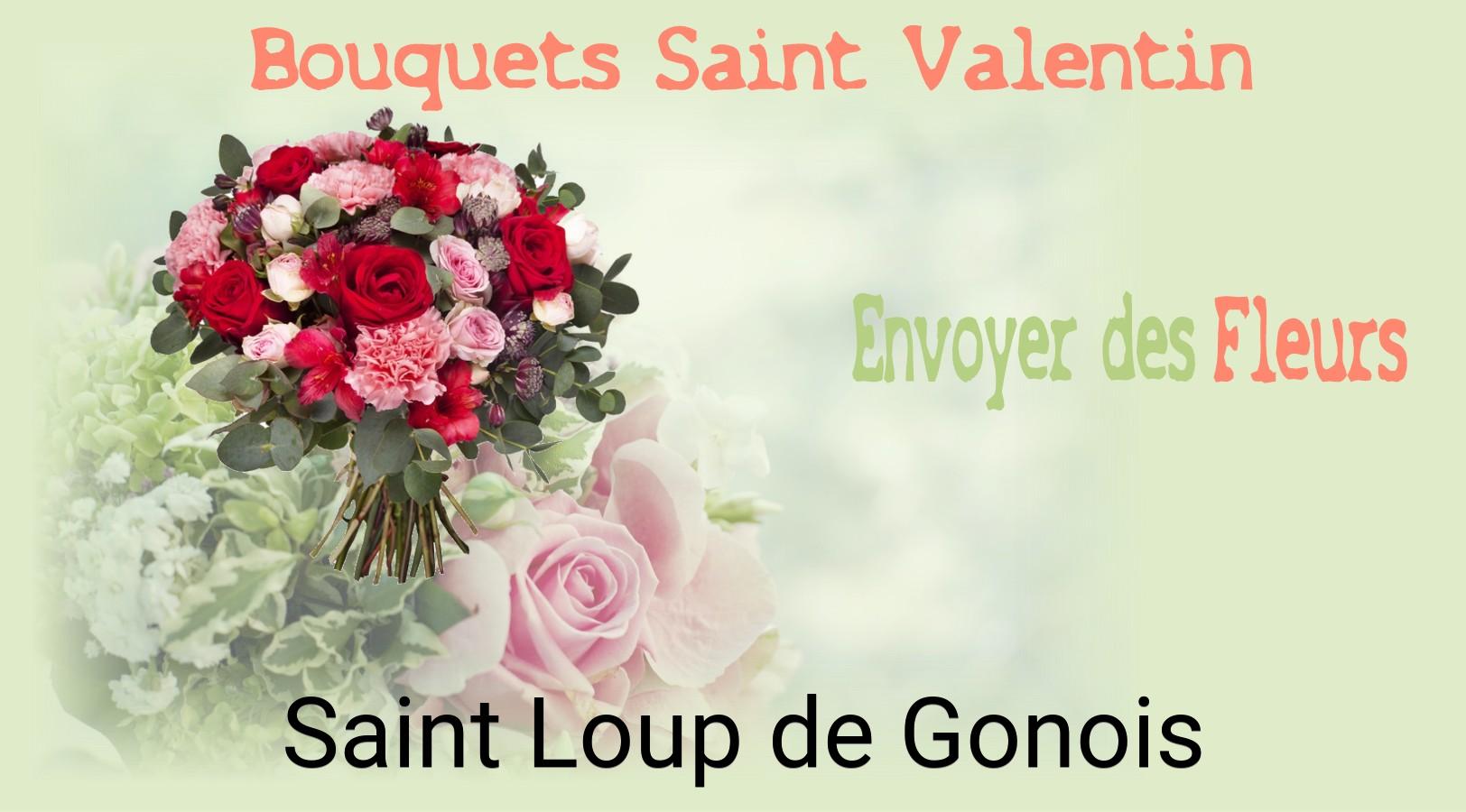 Roses de Saint-Valentin livrées à Saint-Loup-de-Gonois